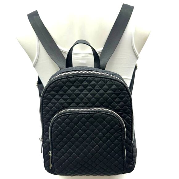 Cynthia Rowley Mini Quilted Backpack Women's Black - Picture 1 of 9